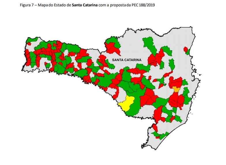 mapa municipio afetados dario berger