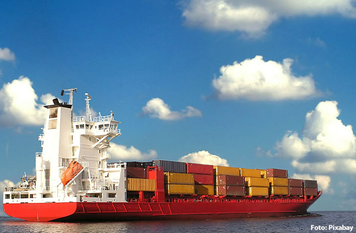 navio cargueiro conteiner