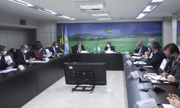encontro entre ministerios da agricultura brasil e argentina