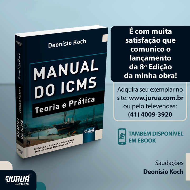 feed informativo autor manual do icms 8 ed