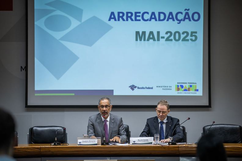 Arrecadação federal cresce 7,66% no mês de maio e mantém trajetória ascendente em 2025 1 receita