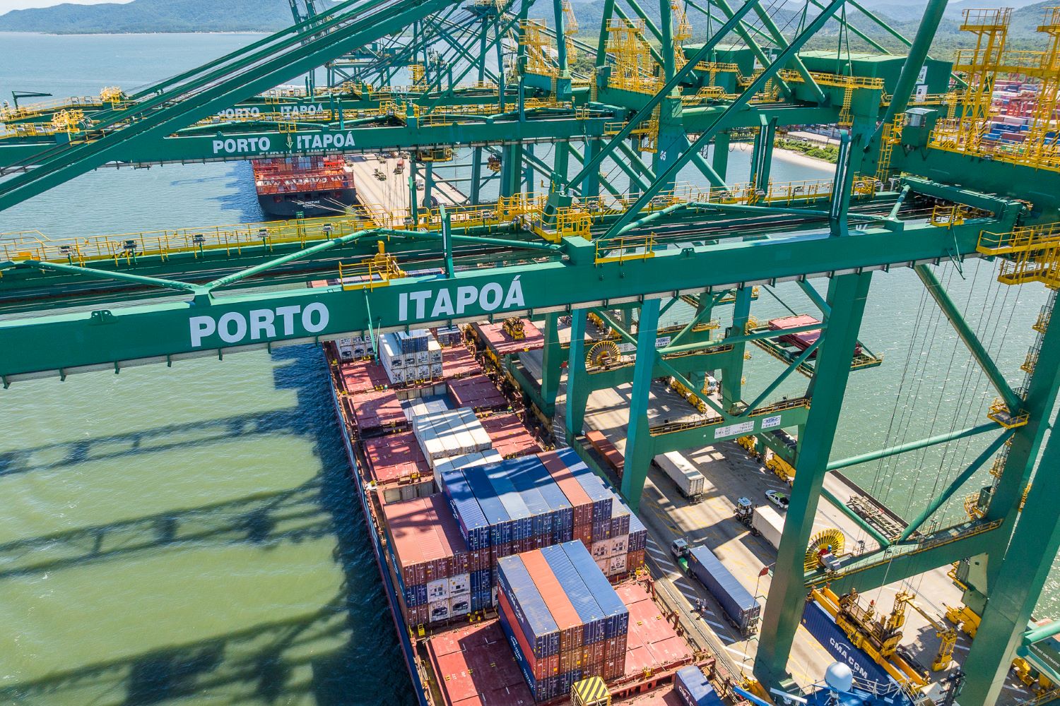 PIB de Santa Catarina mantém trajetória de crescimento e amplia participação na economia nacional 1 Porto Itapoa Foto Jonata Rocha SecomGOVSC