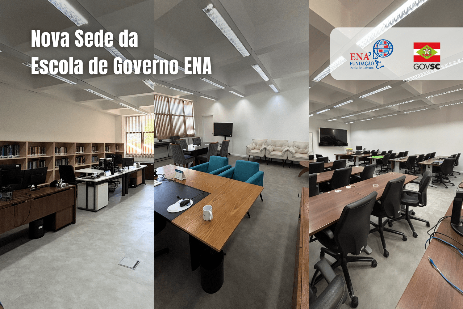 Escola de Governo ENA ganha sede própria no Centro Administrativo do Estado 1 TEMPLATE RELEASE NOVA SEDE