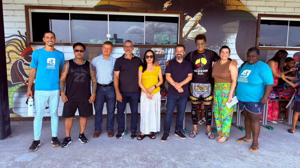 Sindifisco/SC realiza doação de kits escolares ao Projeto Olodum e ao Ceafis 2 WhatsApp Image 2026 02 19 at 16.44.35