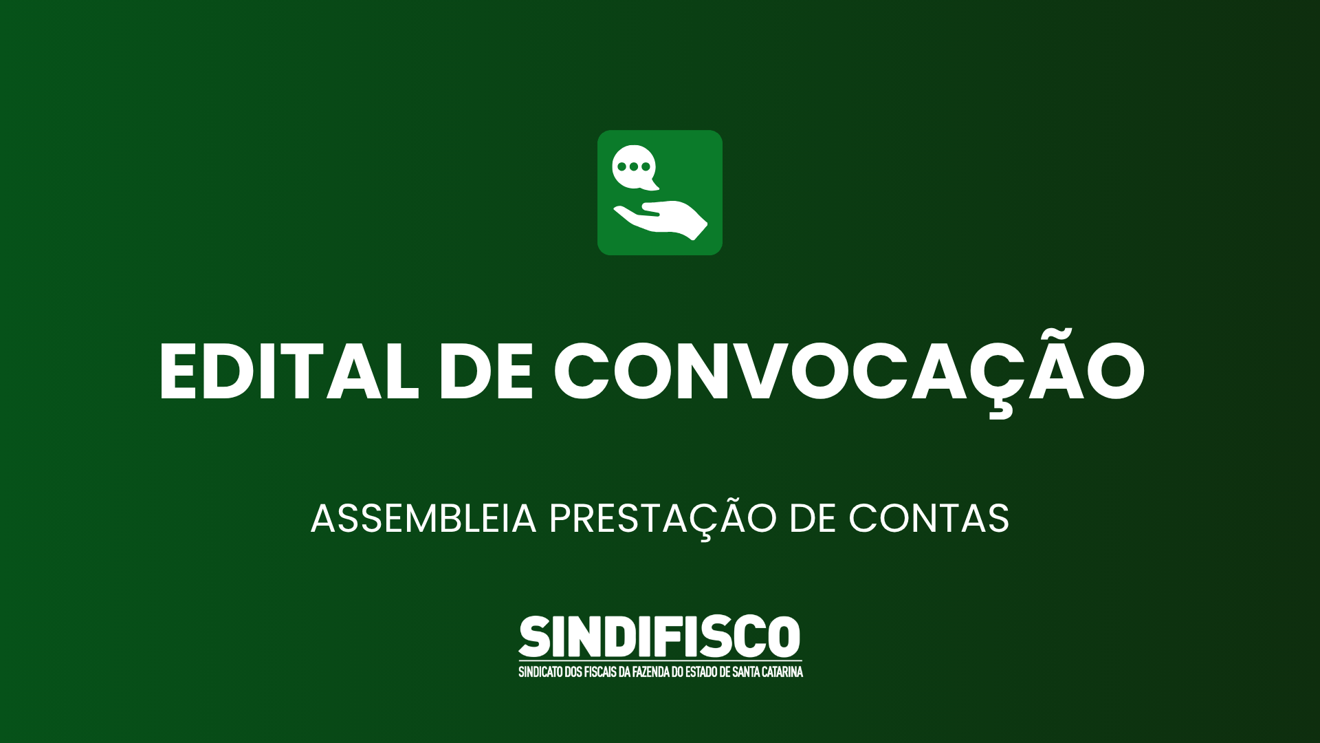 assembleia prestação de contas