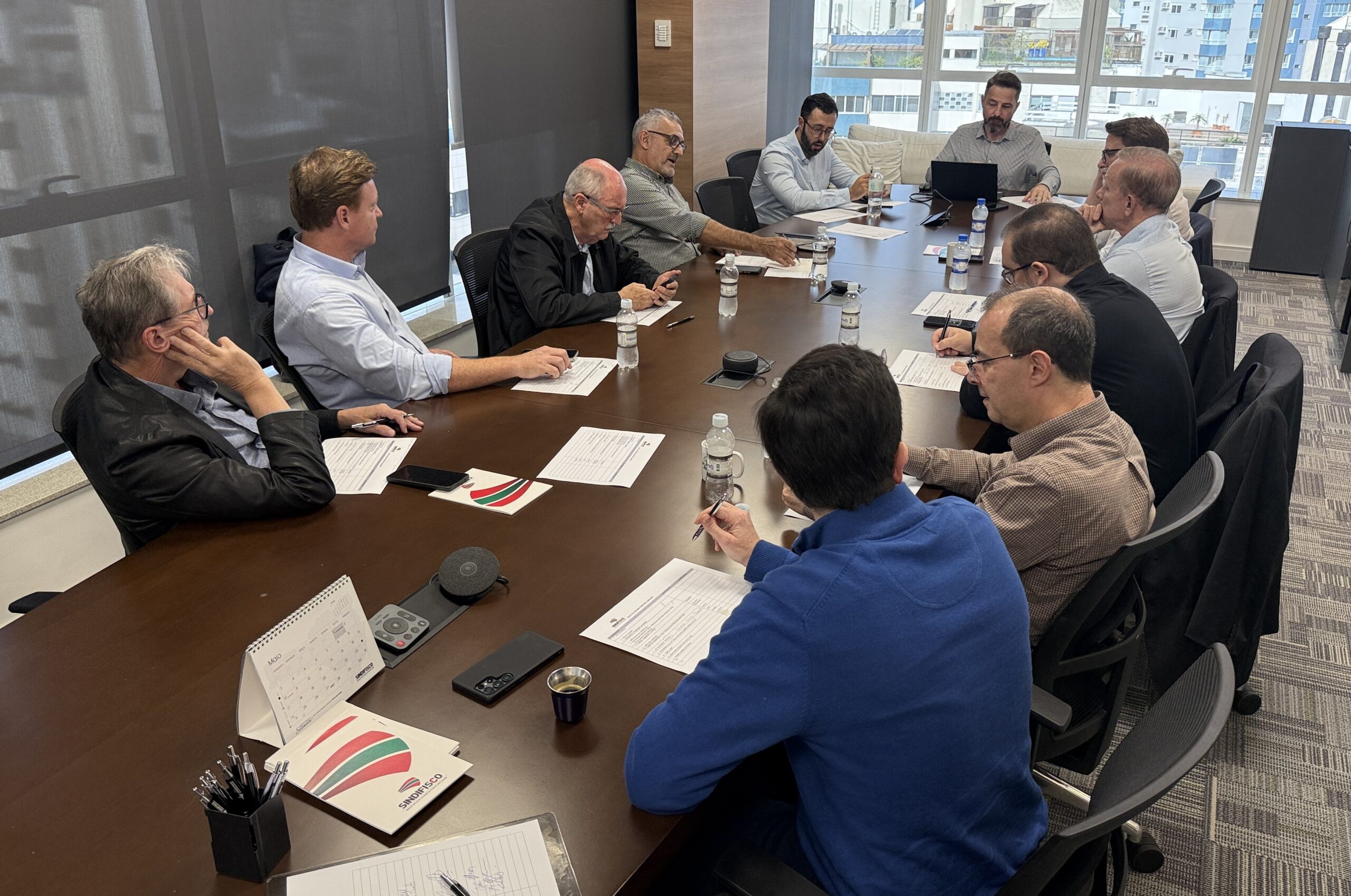 Diretoria do Sindifisco/SC realiza reunião de trabalho e avalia ações desenvolvidas no primeiro semestre 1 IMG 4025.JPG scaled
