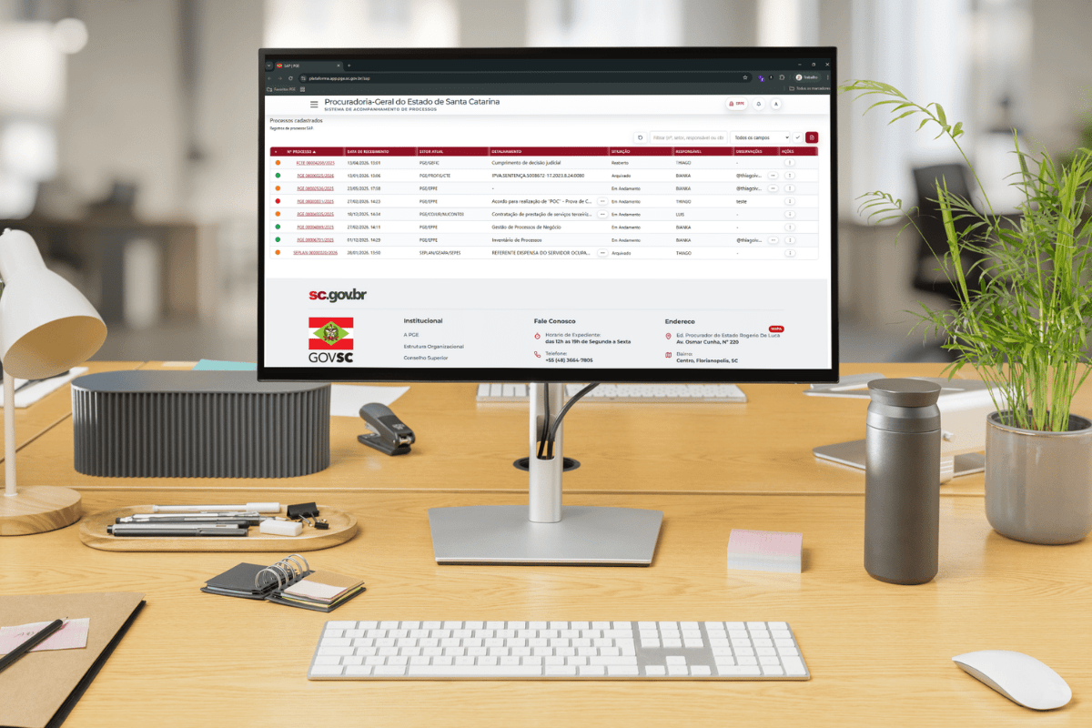Sistema de acompanhamento de processos
