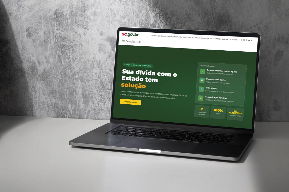 Mockup Transacao Tributaria