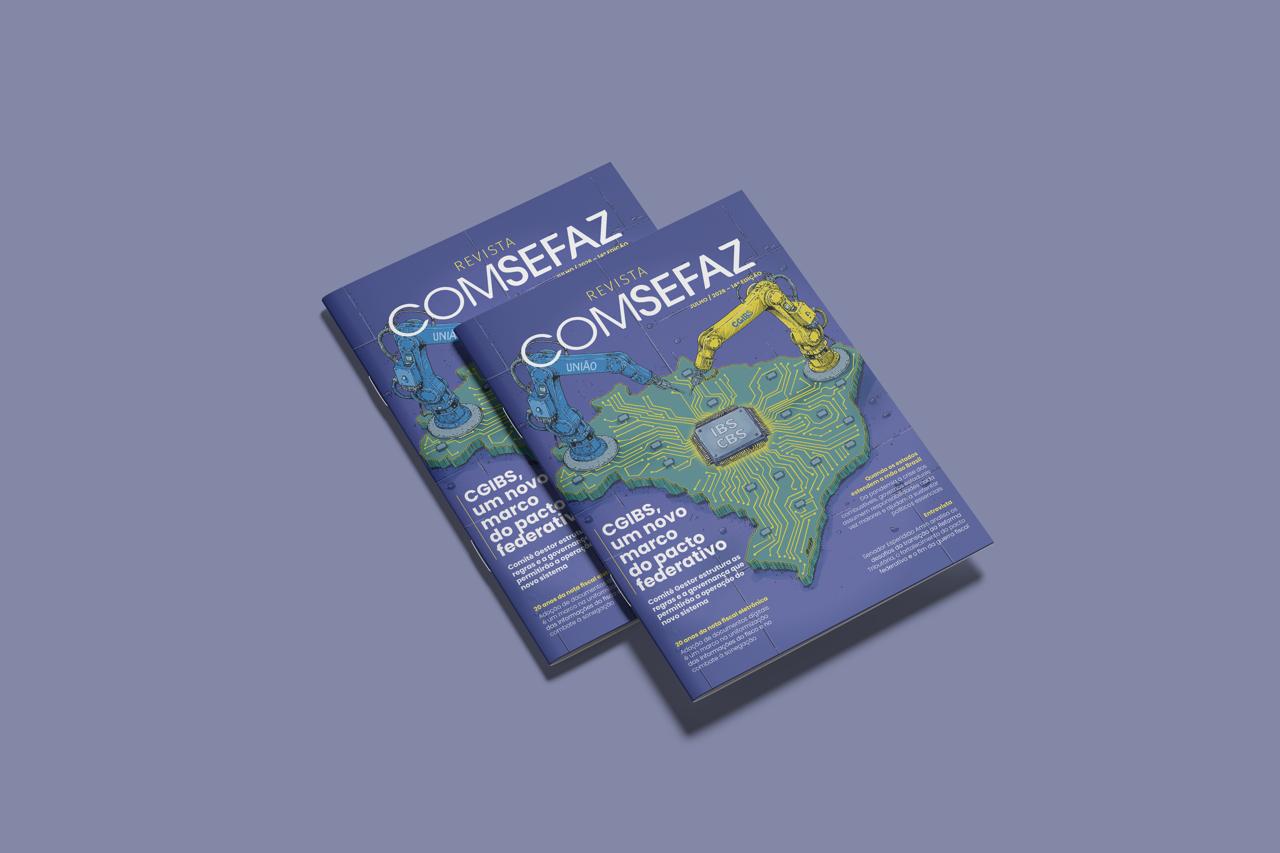 14ª edição da Revista Comsefaz destaca avanços do CGIBS e os desafios da transição da reforma tributária 1 WhatsApp Image 2026 07 07 at 16.27.23
