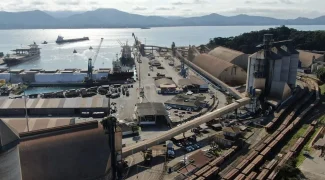 Porto Trem Ferrovia malha viaria