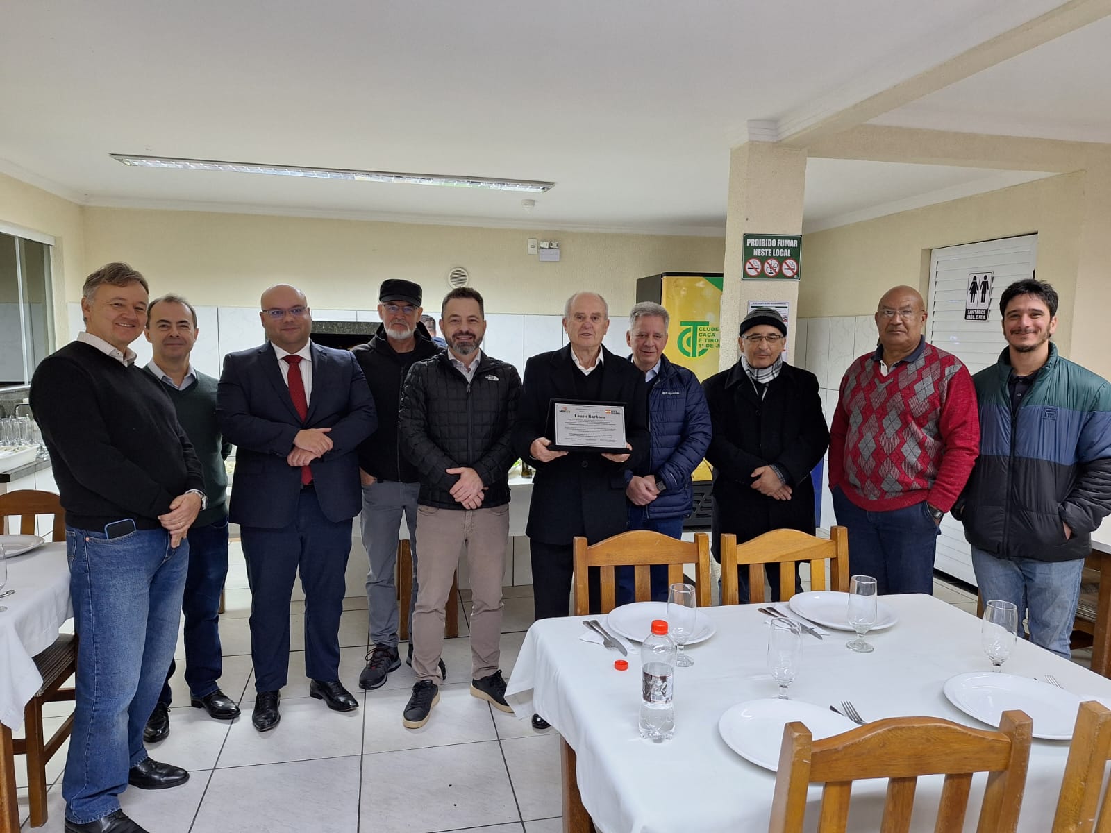 Auditor Fiscal Lauro Barbosa se aposenta após 47 anos de serviço público e recebe homenagem do Sindifisco/SC em Lages 1 5