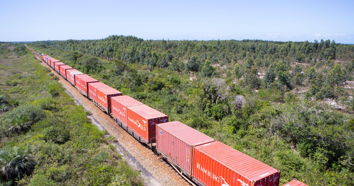 Ferrovia trem transporte ferroviario