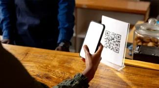 celular qrcode pagamento